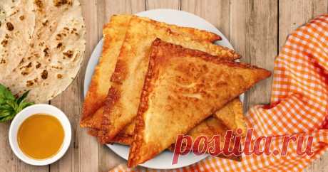 Ленивые чебуреки из лаваша — Sloosh – кулинарные рецепты