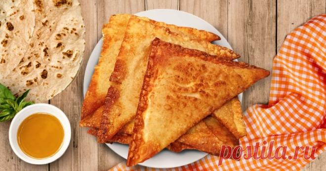 Ленивые чебуреки из лаваша — Sloosh – кулинарные рецепты