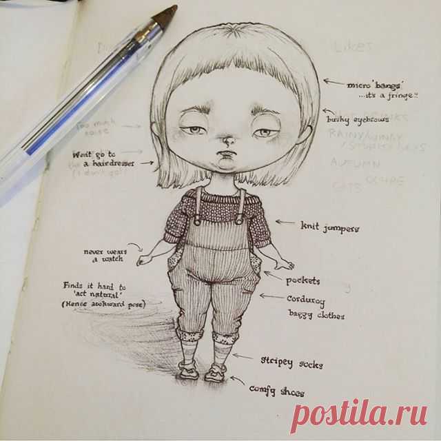 I love looking through the 'meettheartist' meme, so I thought about doing one, but I'm really not that interesting or nice to look at! 😂 I drew a serious-looking Bulbi instead and it turns out we share some things in common! 😆😄
.
.
.
#drawing #wip #doodle #artwork #conceptart #drawingoftheday #dailydrawing #biro #artistsofinstagram #illustragram #illustrationart #fashionillustration #traditionalart #kidlitart #animeart #lowbrowart #characterdesign #originalcharacter #meettheartist
