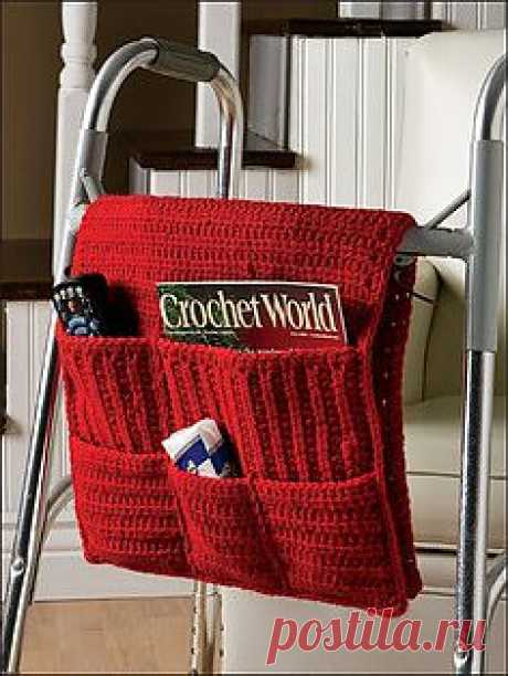 вязаный органайзер