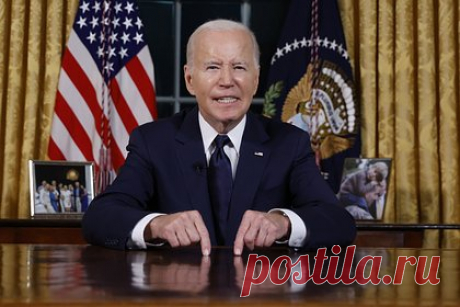 В США раскритиковали речь Байдена об Израиле и Украине. Выступление президента Соединенных Штатов Джо Байдена о помощи Украине и Израилю напомнило жителям США, что Белый дом думает о них в последнюю очередь. Об этом рассказал экс-советник Госдепа по делам России Джеймс Гарден.