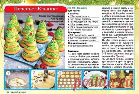 Печенье &quot;Ельник&quot;