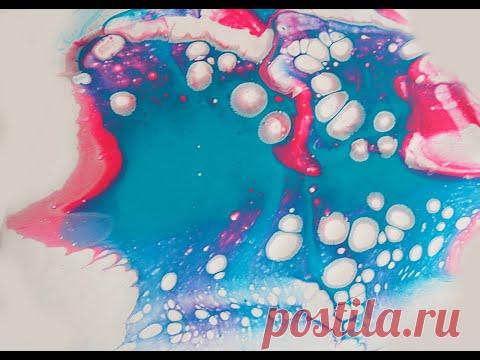 Как сделать МЕЛОВУЮ КРАСКУ для Акриловой заливки/ Fluid Art.