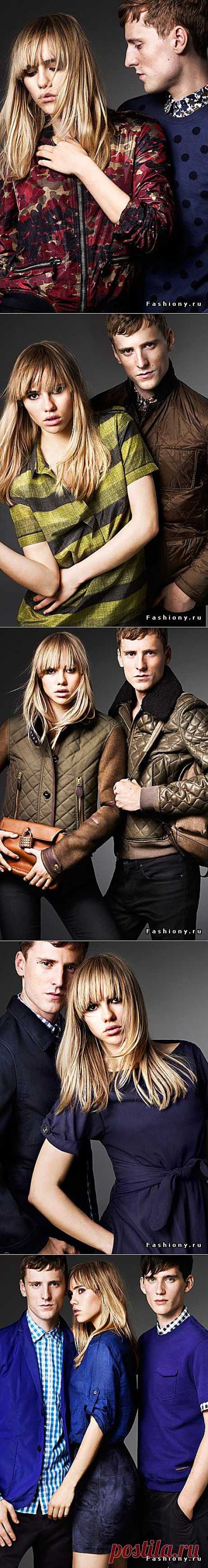 Напомню Вам, что британский модный дом имеет несколько успешных линий – это Burberry Prorsum, Burberry London, Burberry Brit, а также мужская линия одежды, детская и отдельная линия аксессуаров, украшения и косметика. Burberry Brit – это довольно новая модная линия, основанная в 2005 году. В коллекциях от Burberry Brit Вы не увидите элегантные тренчи и классические пальто, - тут будут легкие куртки, косухи, свитера, жакеты, платья и стильные брюки. Коллекция получилась как всегда стильной, яркой