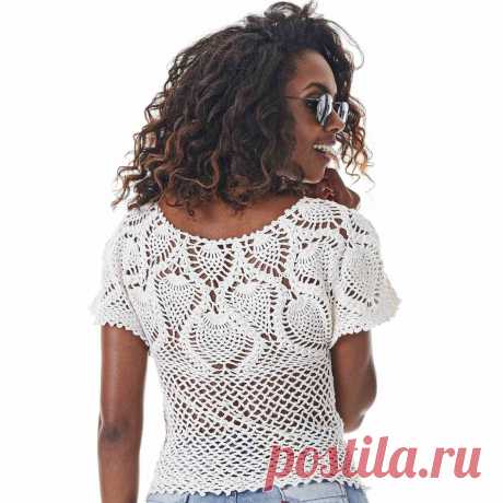 Вязаная блузка. 5 вариантов крючком – Paradosik Handmade - вязание для начинающих и профессионалов