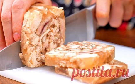 Домашний сальтисон из курицы