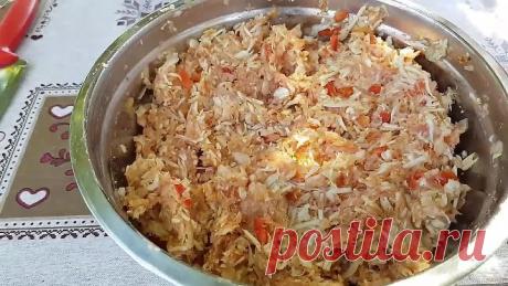 Самые ЛЕНИВЫЕ голубцы в Мире! The Laziest stuffed cabbage rolls in the world!