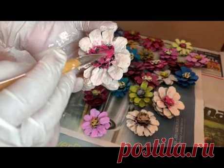 FLORES COM PINHAS APRENDA parte lll