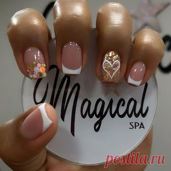Френч с сердечками