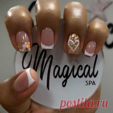 Френч с сердечками
