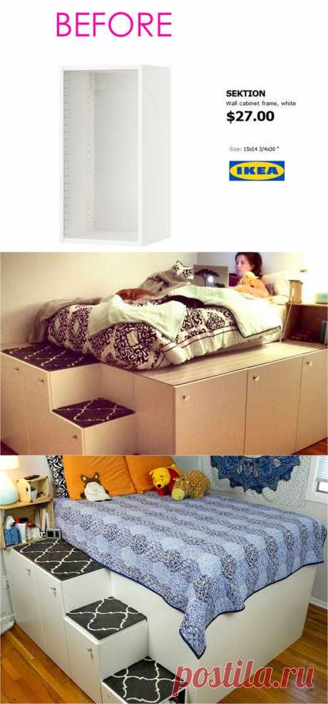 20+ Smart and Gorgeous Ikea Hacks ( & Great Tutorials ) - A Piece Of Rainbow