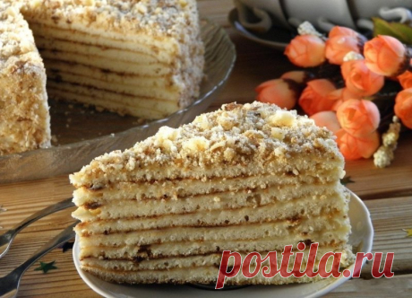 Быстрый торт на сковороде со сгущенкой, который можно приготовить буквально за полчаса.