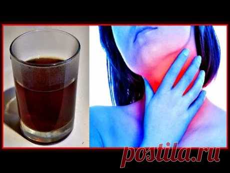 Эффективное ПОЛОСКАНИЕ при любой БОЛИ В ГОРЛЕ, фарингите, ангине.