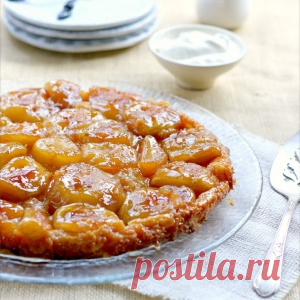 Яблочный пирог вверх дном