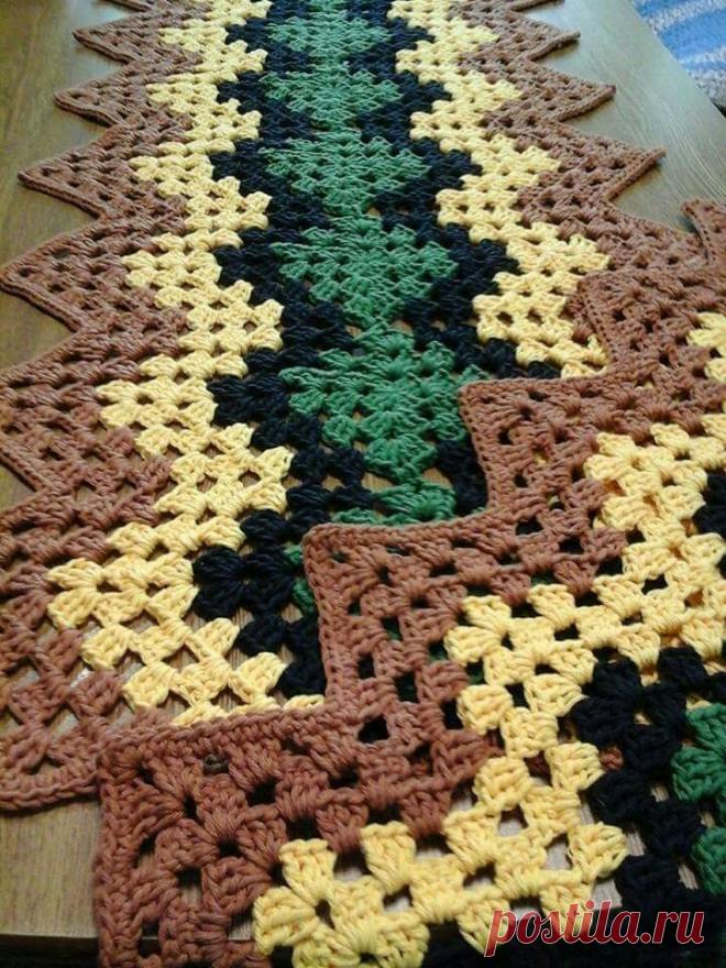 ИДЕИ И МК ИЗ БАБУШКИНОГО КВАДРАТА (Вязание крючком) – Журнал Вдохновение Рукодельницы