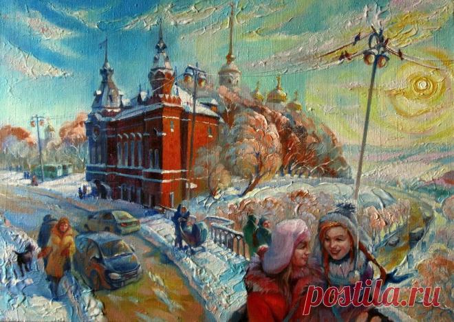 Картины владимирской художницы Светланы Щавлёвой вдохновляют коллекционеров искусства по всему миру | ГТРК 