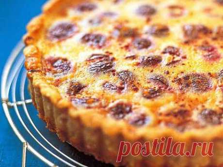 Вишневый торт с белым шоколадом