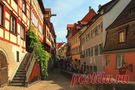 Живописный Меерсбург. Германия