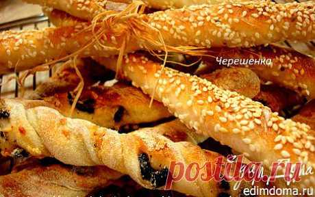 Хлебные палочки от Ришара Бертине | Кулинарные рецепты от «Едим дома!»