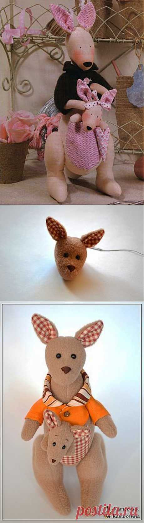 Мастер-класс: Кенгуру в стиле Тильда. - Ярмарка Мастеров - ручная работа, handmade
