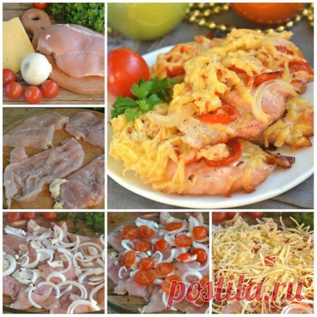 Куриные грудки по-французски Сохраняйте рецепт себе на стену!