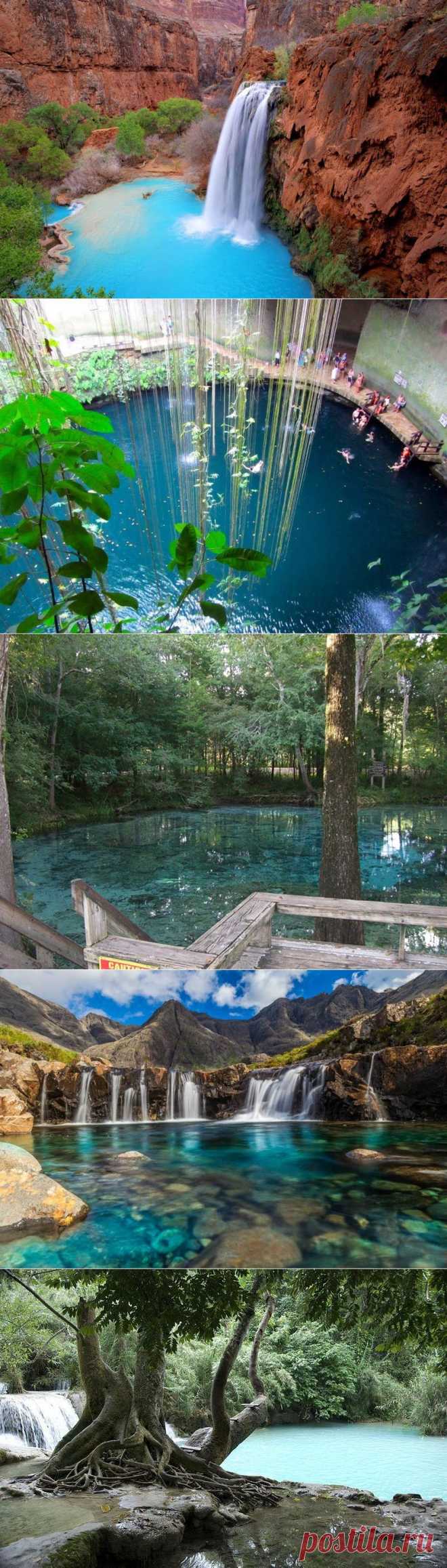 Уникальные природные бассейны - Наука и жизнь