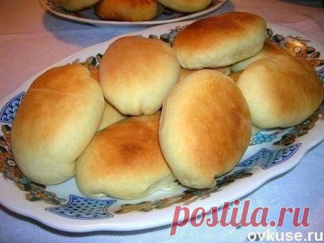 Пирожки из &quot;хрущевского&quot; теста с рисом и яйцом - Простые рецепты Овкусе.ру