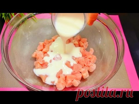 Перемешайте Кефир с Куриной грудкой❗ Завтрак за 10 минут!Долго искала и  НАКОНЕЦ ТО НАШЛА правильный
