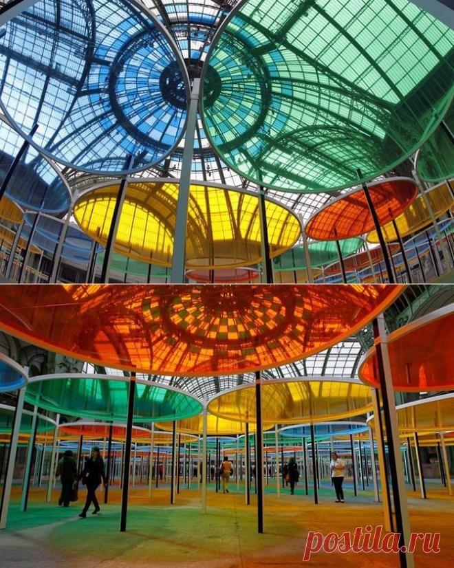 Сказочный лес из стекла в Париже | Изюминки