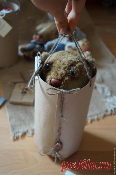 Простая упаковочка для игрушки за 10 минут - Ярмарка Мастеров - ручная работа, handmade