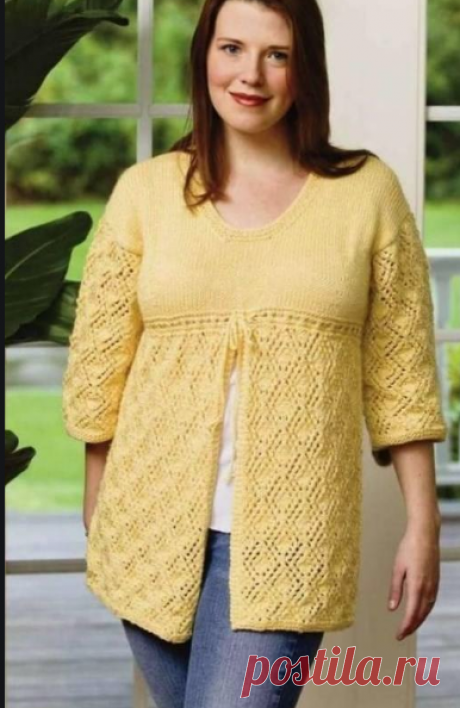Вязание для пышных дам. Вязание для полненьких. Идеи для вязания. | Вязание Тайны Александры Годиной | Яндекс Дзен