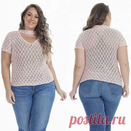 10 ажурных топов для тех, кто вяжет крючком | Oksana HandMade | Дзен