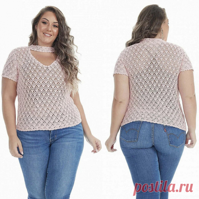 10 ажурных топов для тех, кто вяжет крючком | Oksana HandMade | Дзен