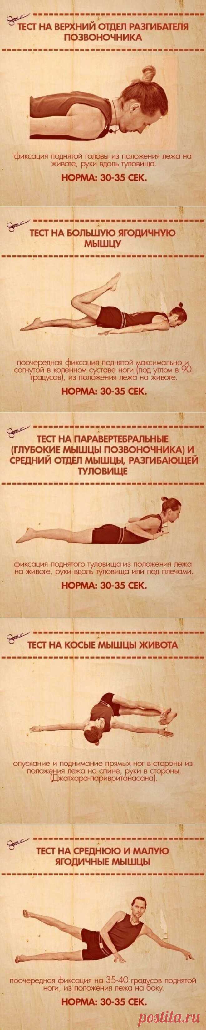 10 простых упражнений, которые покажут ваши слабые места