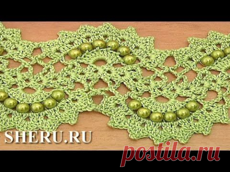 МИР РУКОДЕЛИЯ: Ленточное кружево с бусинами - мастер-класс | Каталог