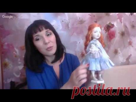 Мастер класс по лепке куклы. Татьяна Симукова
