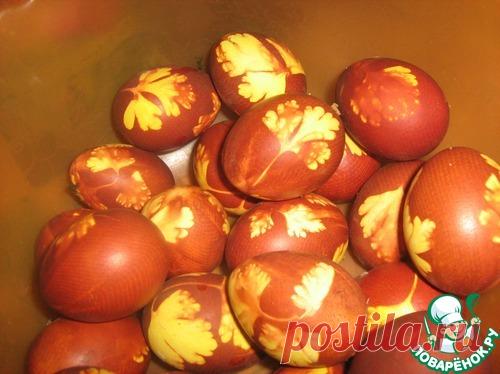 Крашение яиц на Пасху