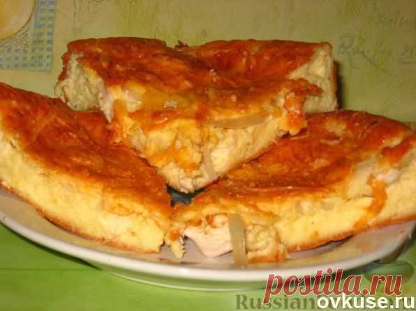 Пирог с курицей - Простые рецепты Овкусе.ру