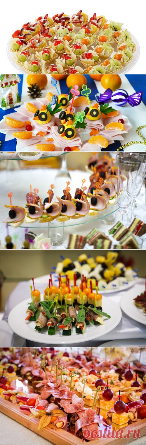 Канапе на праздничный стол фото: канапе на шпажках фото, простые канапе фото идеи