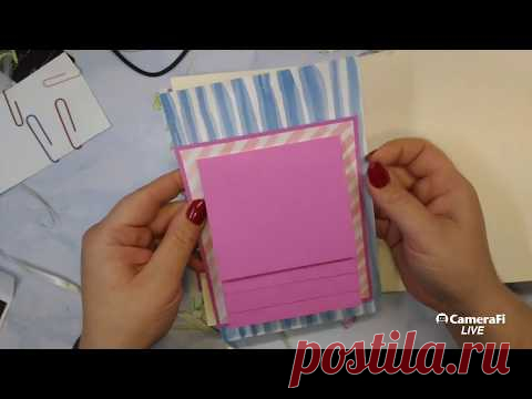 Продолжаем альбом /2 разворот+Фишки для декора