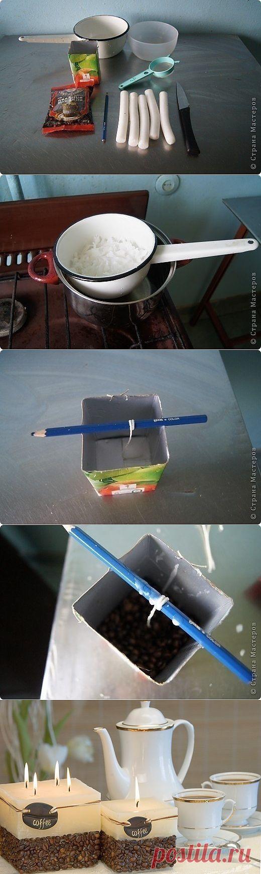 Кофейная свеча