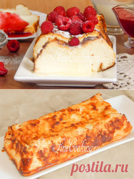 Творожная запеканка из 3 ингредиентов - рецепт с фото