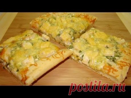 Рецепт: Деревенская пицца на RussianFood.com