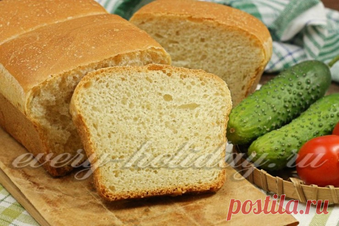 Постный хлеб на дрожжах 