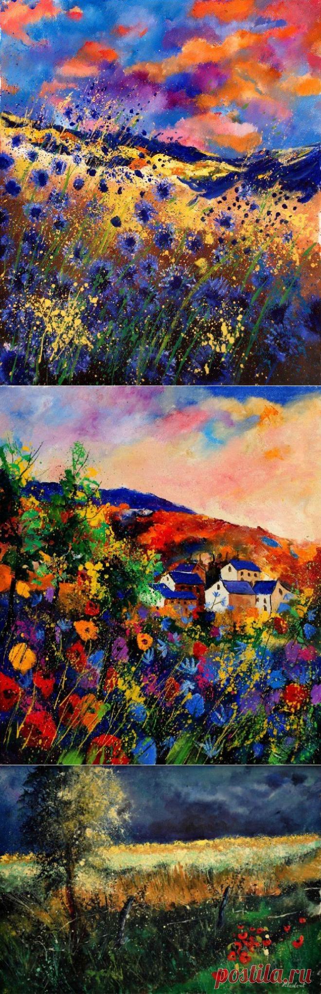 Яркие и запоминающиеся картины художника-самоучки Pol Ledent