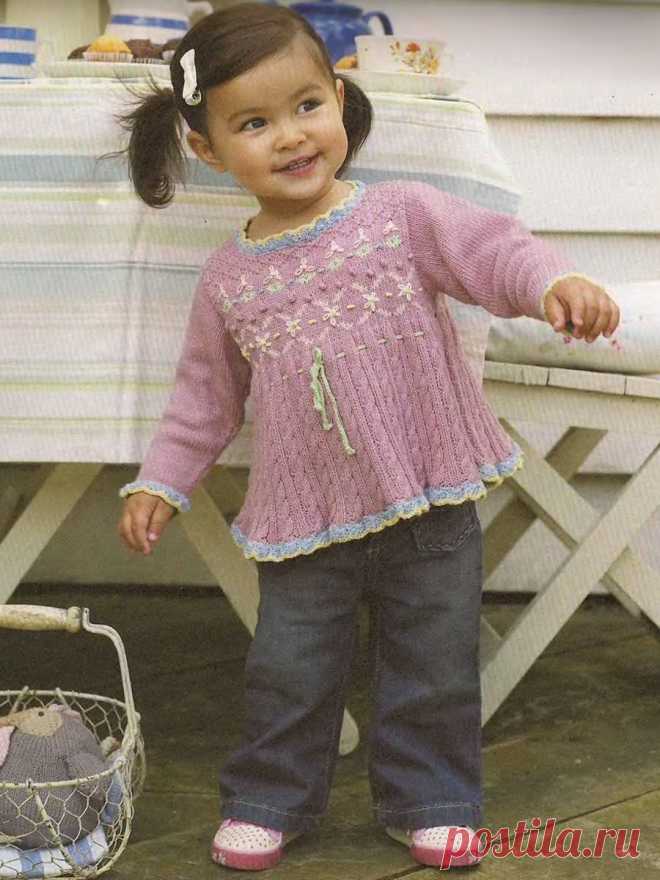 Вязаная туника Princess - Вяжи.ру