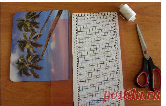 САМОДЕЛЬНАЯ ПЕРФОКАРТА. МК №2.