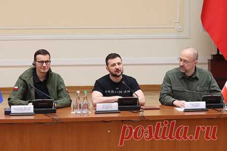 Шмыгаль обвиняет. Киев объявил о том, что Польша присвоила 16 млрд евро. Киев перешел от сетований на недостаточность помощи к обвинениям в ее присвоении. Тем самым, команда Зеленского пытается перехватить инициативу у Запада.