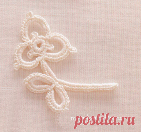 Коллекция мотивов для ирландского кружева из японского журнала Irish Crochet Lace - Вязание - Моя копилочка