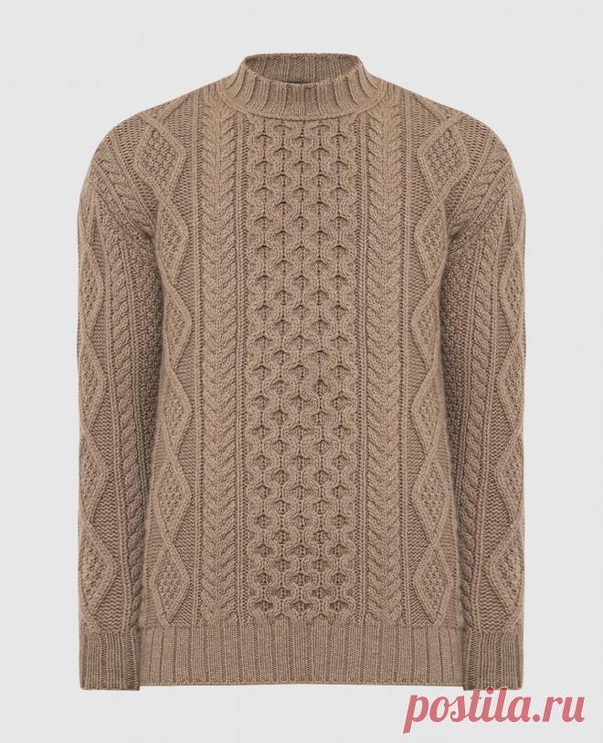 Loro Piana - Темно-бежевый свитер из кашемира FAL3442 купить в Symbol Loro Piana Темно-бежевый свитер из кашемира FAL3442 купить в интернет-магазине Symbol ★ Оригинал ✈ Доставка по Киеву и всей Украине ➤ Примерка и простой возврат